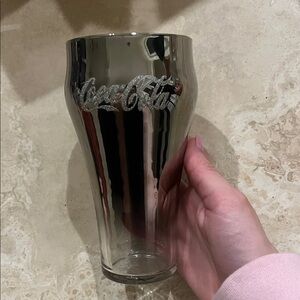 VTG Coca-Cola Silver Mercury Cup